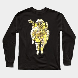 Retro Astronaut Long Sleeve T-Shirt